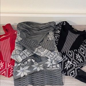 3 Climawear long sleeve athletic shirts